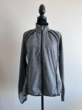 Ariat Heather Gray Full-Zip Utility Jacket